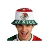 Sombrero Pescador Bucket Hat de México para Fanáticos del Mundial,