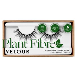 Velour Plant Fibre Eyelashes – Luxurious Hemp-Derived False Lashes - Lightweight, Reusable, Handmade Fake Lash Extensions - Wear up to 25 Times - 100% Vegan, Soft, All Eye Shapes – Wildflower