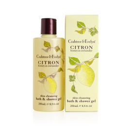 Crabtree & Evelyn Citron Honey & Coriander Bath and Shower Gel, 8.5 Fl Oz
