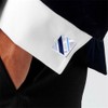 Salutto Mens Simple Series Luxury French Tuxedo Shirt Cufflinks with