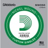 D'Addario NW050 Nickel Wound Electric Guitar Single String.050