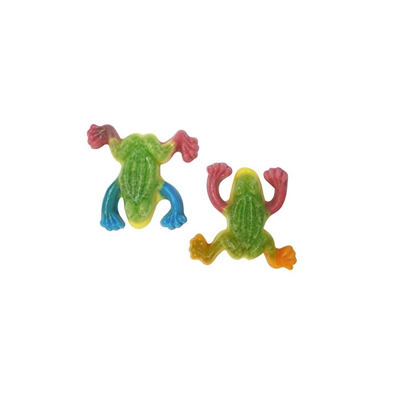 Gummy Frogs Candy 2.2 Pounds - Weird Reptile Amphibian Candy