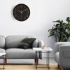 LiRiQi 30 cm Modern Quartz Silent Wall Clock, Wall Clock