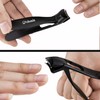 VELKOMIN Long Handle Toenail Clippers for Seniors Thick Toenails -