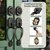 Moquin Double Door Handle Set for Front Door, Classic Double