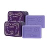 Present Paris Savon Natural Marseille Soap Facial Cleanser - Lavender (2 pieces) - Lavender / 프리젠 파리 사봉 내추럴 마르세유 솝 세안 비누 - 라벤더 2개 - 라벤더