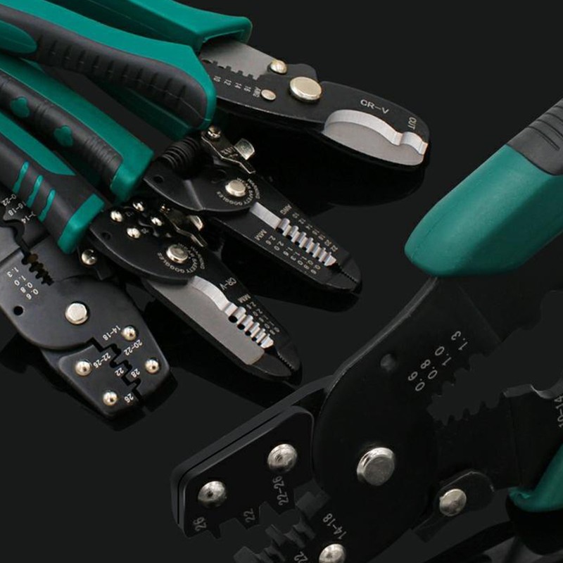 Electrical Crimping Tool Multifunctional Accurate Carbon Steel Wire Terminal Crimper