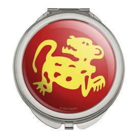 Hidden Temple Red Jaguars Compact Travel Purse Handbag Makeup Mirror