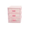 Lovely Pink Receiving Storage Cabinets Box With Multi-layers And Pink