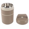 Stainless Steel Insulated Food Jar Double Layer 620ml Capacity Leak