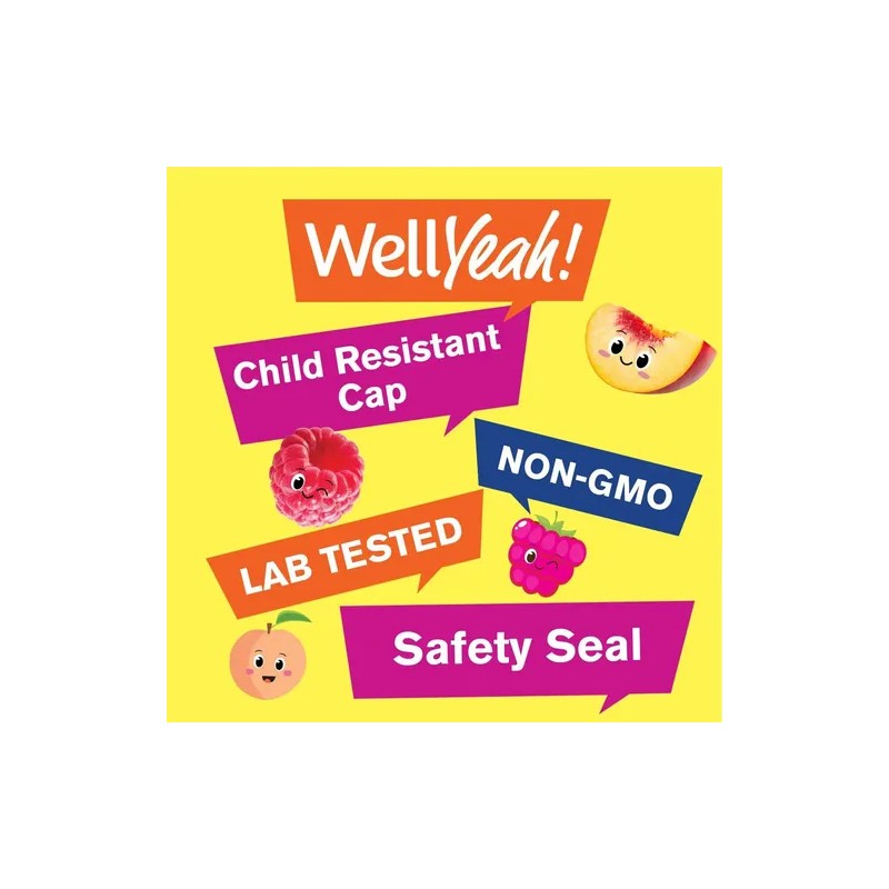 Wellyeah Gomitas De Citrato De Magnesio Para Niños N/a