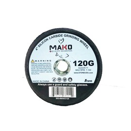 4 Pack - 4" Carbide Grinding Stone - for Shaping Terrazzo, Marble, Travertine, Granite - Arbor 5/8" - 11 (Grit 120)