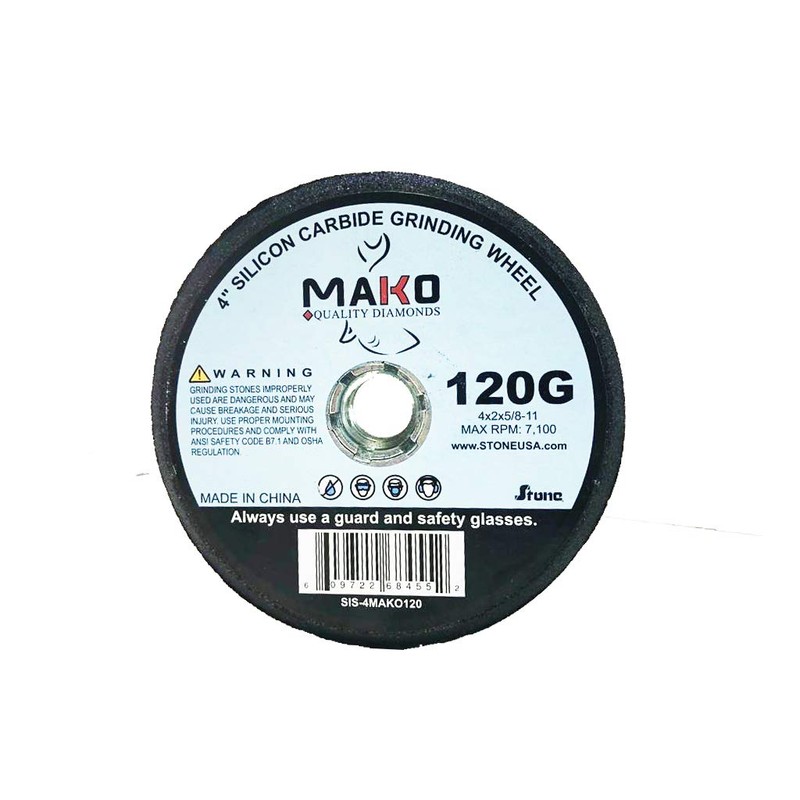 4 Pack - 4" Carbide Grinding Stone - for Shaping