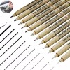Estilografos Fineliner Lettering Manga Bosquejo 12pcs