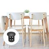 sourcing map 100pcs Nylon Plastic Hole Plugs, 1/5"(5mm) Round Drill