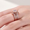 Newshe Wedding Rings for Women Engagement Ring Enhancer Band Bridal