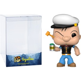 P o p e y e (Specialty Series): P o p ! Animation Vinyl Figurine Bundle with 1 Compatible 'ToysDiva' Graphic Protector (369-30180 - B)