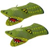 Zhehao 2 Pcs 3D Alligator Souvenir Oven Mitts Green Alligator