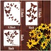 Large Butterfly Stencils for Painting A4 Butterfly Stencil Paint Stencils
