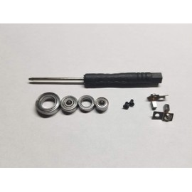 DRC Replacement Carbon MotorBrush, Bearings, Screws, Screwdriver Tune Up Set for KUPA UPOWER UP200 UG12 Drill