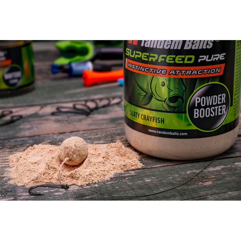 Tandem Baits SuperFeed Pure Powder Booster Salty Crayfish Carp Fishing