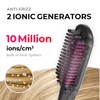 TYMO iONIC Hair Straightener Brush - Enhanced Ionic Straightening Brush