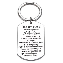 Stocking Stuffers for Women Men Santa Swap Gift Exchange White Elephant Gift for Her Him Keychains Gift Exchange Game for Christmas Secret Santa Gifts for Wife Husband 11 Year Wedding Gifts