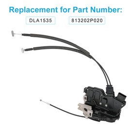 WMPHE Door Lock Actuator Front Right Passenger Side w/Latch Compatible with 2014-2020 Infiniti Q50, Replacement for DLA1535 813202P02