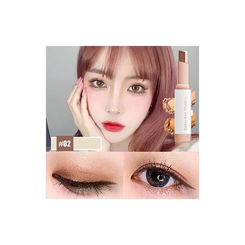 Maquillaje en Sombra Ojos Larga duración Mate Acabado 6