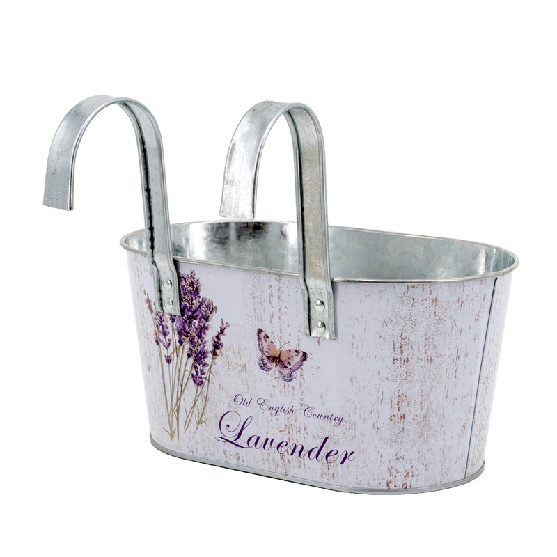 DARO DEKO Metal Hanging Pot with 2 Handles - 23