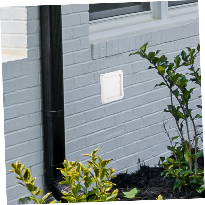 Ciieeo Exterior Louvered Dryer Vent Cover Vent Cap Mouse Design