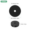 M METERXITY 8-Pack Rubber Isolation Washers, 1.8" OD 0.3" ID