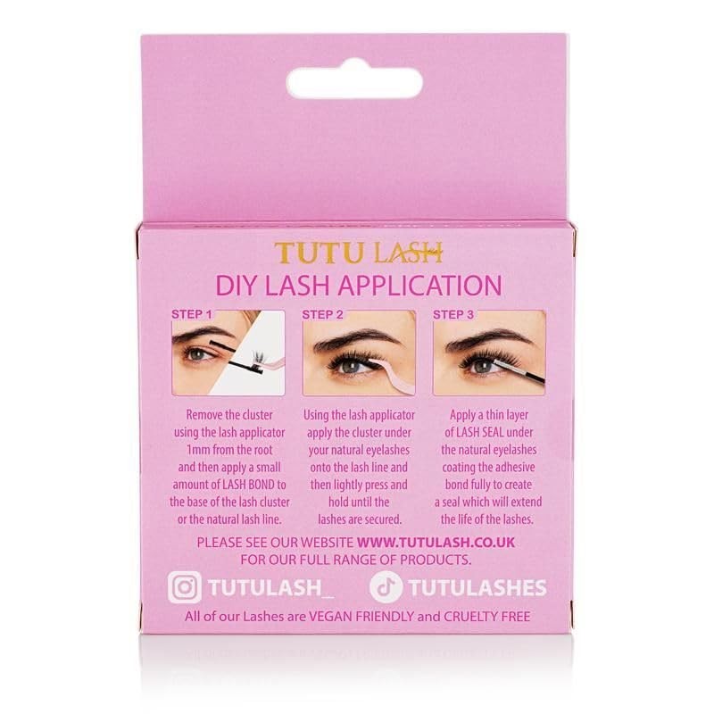 Tutu Lash DIY Cluster Lashes AFTER DARK 48 x cluster