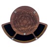 C4Labs Tri-Pocket Solid Walnut Top Dice Coasters: Laser Lime -
