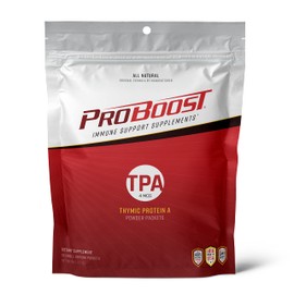 ProBoost, 4 McG Thymic Protein A (TPA) Powder Packets - All Natural, Non-GMO, Immune Regulation and Support Supplement - 60 Packets, 4 McG TPA/Serving