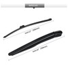 Replacement for Ford Explorer 2011-2024 Rear Wiper Blade & Arm