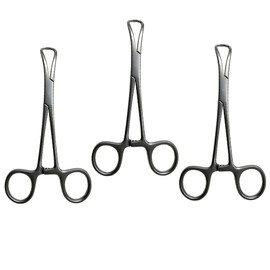 OSUNG Backhaus Towel Clamp, 5.3 inches, CPTC135, 3 pcs