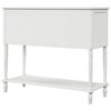Merax Sideboard Console Table with Storage and Bottom Shelf, Buffet