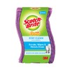 Scotch-Brite Stay Clean Scrubbers - 2 Count, Pack of 3