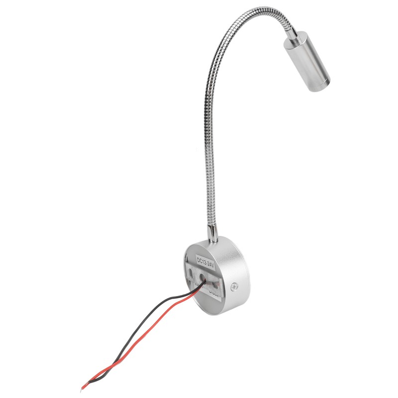 LED Reading Light DC12 to 24V Touch Adjustment USB Charging