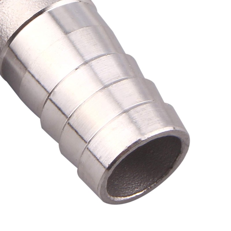 DERPIPE 3/4" Hose Barb x 3/4" Male NPT Stainless Steel