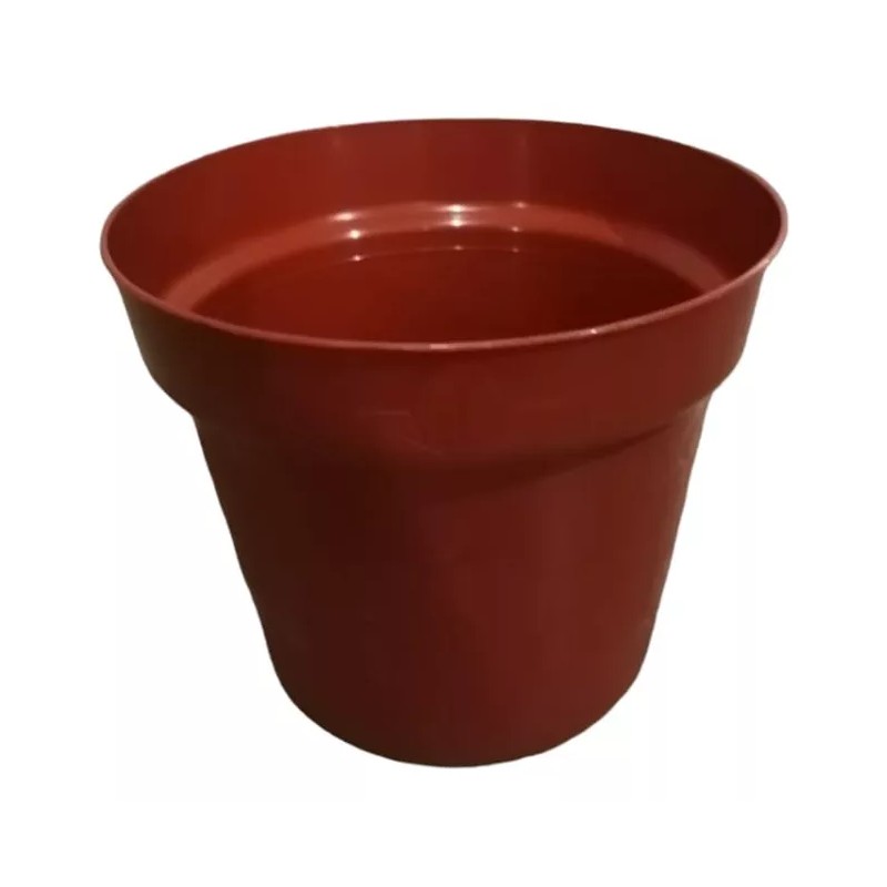 Plásticos genericos Maceta De Plástico 10 Pulgadas, 9 Lts Mediana