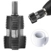 Electric Drill Compatible PVC Pipe Threader Kit with Various Die