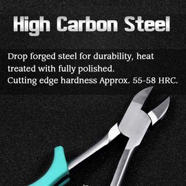 SPEEDWOX Mini Diagonal Cutting Pliers Long Reach Pliers 6 Inches Precision Wire Cutter Side Cutting Pliers Small Pliers for Jewellery Making Beading