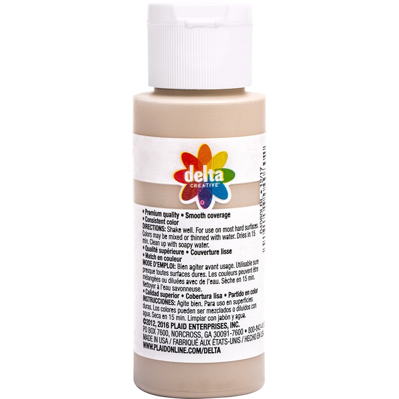 Delta Creative Multi-Surface Paint, 2 oz, Sand Dune