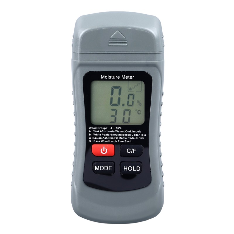 Pin Type Moisture Meter LCD Digital Display Moisture Detector for
