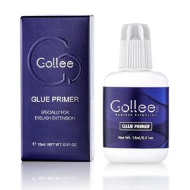 Extensión de pestañas de 15 ml, imprimación de pestañas glamorosa, pretratamiento, activa el pegamento, elimina fácilmente proteínas y aceites, sin aceite, retención de extensión más larga