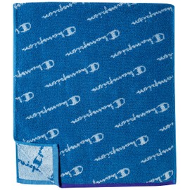 Marushin Champion 5065009800 Face Towel, Approx. 13.4 x 31.5 inches (34 x 80 cm), Youth Logo, Blue