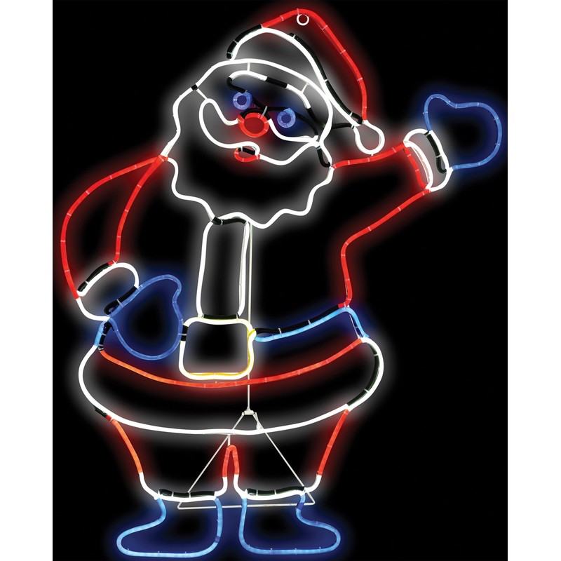 Gemmy Light Glo Santa