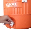 Igloo 5 Gallon Cooler with Seat Lid in Orange